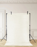 Wollen mat \'Coastal\' 240x240cm - Wit