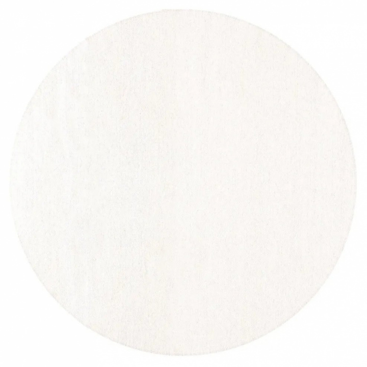 Rond tapijt \'Hamilton\' 200cm - Wit in de groep Inrichting / Vloerkleden / Wollen tapijten bij Reforma (V10167514)