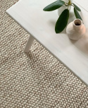 Rond tapijt \'Avafors\' 240cm - Beige