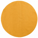 Ronde tapijt \'Hamilton\' 240cm - Saffraan