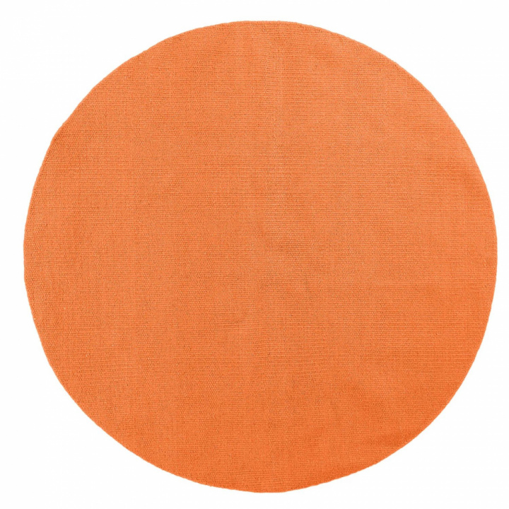 Ronde tapijt \'Hamilton\' 200cm - Sinaasappelschil in de groep Inrichting / Vloerkleden / Wollen tapijten bij Reforma (V10167828)