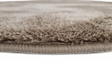 Ronde tapijt \'Aranga Super Soft Fur\' 120cm - Bruin
