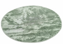 Ronde tapijt \'Aranga Super Soft Fur\' 160cm - Groen