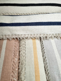 Katoenen tapijt \'Helle\' 300x400cm - Wit/Zwart