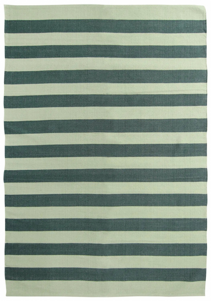 Katoenen tapijt \'Nilo\' 160x230cm - Groen in de groep Inrichting / Vloerkleden / Geweven Vloerkleden bij Reforma (V10188146)