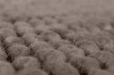 Wollen tapijt \'Avafors Wool Bubble\' 240x240cm - Bruin