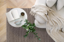 Wollen tapijt \'Avafors Wool Bubble\' 240x240cm - Bruin
