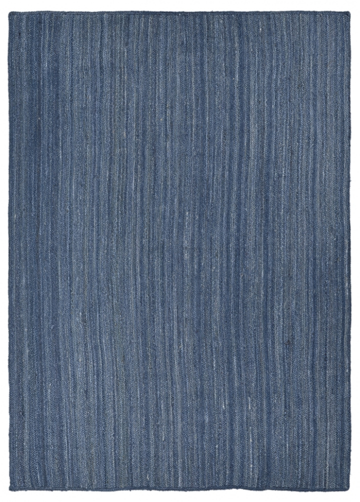 Jute vloerkleed \'Amasia\' - Blauw in de groep Inrichting / Vloerkleden / Jute tapijten bij Reforma (V10190)