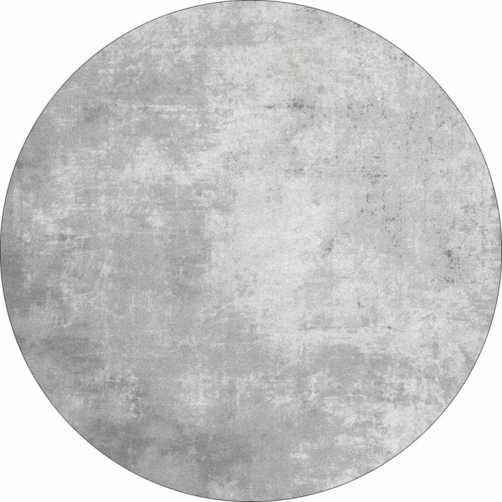 Rond tapijt \'Lynton\' 240cm - Grijs in de groep Inrichting / Vloerkleden / Geweven Vloerkleden bij Reforma (V10197053)