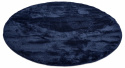 Rond tapijt \'Aranga Super Soft\' 200cm - Donkerblauw