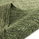Jute vloerkleed \'Amasia\' - Donkergroen