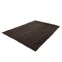 Jute vloerkleed \'Amasia\' - Donkerbruin