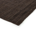 Jute vloerkleed \'Amasia\' - Donkerbruin