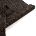 Jute vloerkleed \'Amasia\' - Donkerbruin