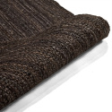 Jute vloerkleed \'Amasia\' - Donkerbruin