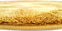 Rond tapijt \'Aranga Super Soft\' 200cm - Geel