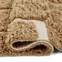 Hoogpolig Vloerkleed \'Kiberg Handgeweven Wol\' - Beige