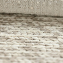 Wollen vloerkleed \'Talvia Braided Wool\' - Natuurlijk