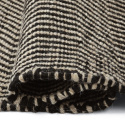 Wollen vloerkleed \'Larkana\' - Beige/zwart