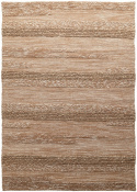Wollen vloerkleed \'Almaty\' - Lichtbruin