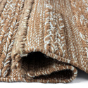 Wollen vloerkleed \'Almaty\' - Lichtbruin