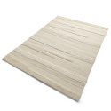Wollen vloerkleed \'Almaty\' - Wit