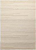 Wollen vloerkleed \'Almaty\' - Wit