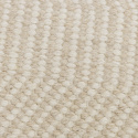 Wollen vloerkleed \'Larkana\' - Beige/wit