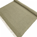Wollen vloerkleed \'Arbil\' - Groen/wit