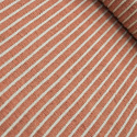 Wollen vloerkleed \'Arbil\' - Terracotta/wit