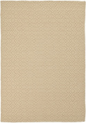 Wollen vloerkleed \'Monastir\' - Beige/wit