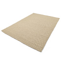 Wollen vloerkleed \'Monastir\' - Beige/wit