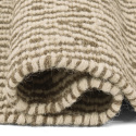 Wollen vloerkleed \'Monastir\' - Bruin/wit