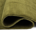 Wollen vloerkleed \'Rozen Handloom Wool Premium\' - Groen