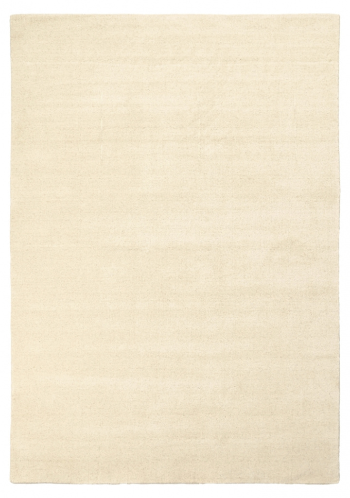 Wollen vloerkleed \'Rozen Handloom Wool Premium\' - Wit in de groep Inrichting / Vloerkleden / Wollen tapijten bij Reforma (V102015302)