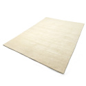 Wollen vloerkleed \'Rozen Handloom Wool Premium\' - Wit
