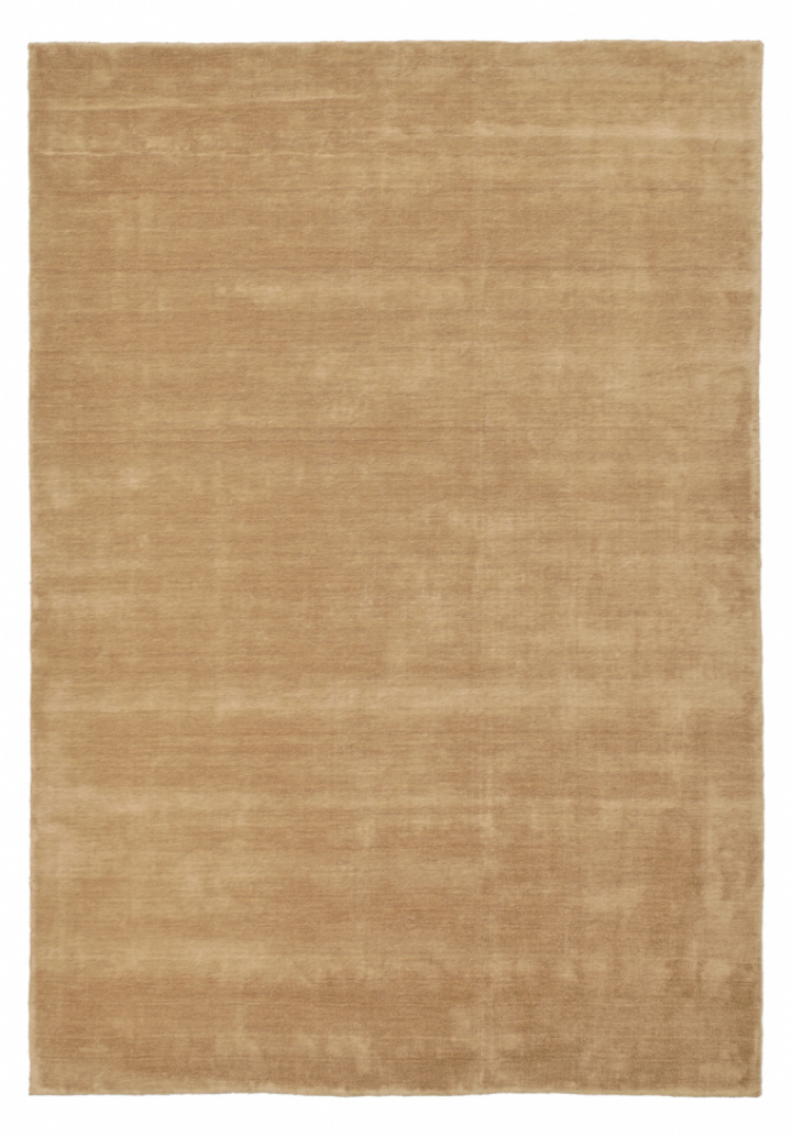 Wollen vloerkleed \'Rozen Handloom Wool Premium\' - Beige in de groep Inrichting / Vloerkleden / Wollen tapijten bij Reforma (V102015304)