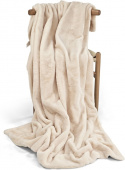 Plaid \'Aranga Super Soft Throw\' 130x170cm - Beige