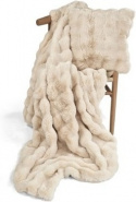 Plaid \'Aranga Bubble Throw\' 130x170cm - Beige