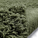 Hoogpolig Vloerkleed \'Fassale Handgeweven Wol\' - Groen