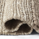 Wollen vloerkleed \'Almaty\' - Beige