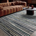 Lappenkleed \'Home\' - Meerkleurig/blauw