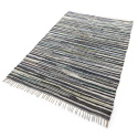 Lappenkleed \'Home\' - Meerkleurig/blauw