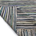 Lappenkleed \'Home\' - Meerkleurig/blauw