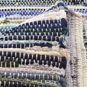 Lappenkleed \'Home\' - Meerkleurig/blauw