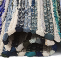 Lappenkleed \'Home\' - Meerkleurig/blauw