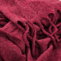 Geruite \'Samantha\' 130x170cm - Donkerrood
