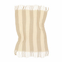 Geruite \'Beatriz Stripe\' 130x170cm - Beige/wit