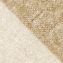 Geruite \'Beatriz Stripe\' 130x170cm - Beige/wit