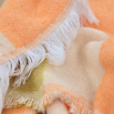 Geruite \'Audrey Check\' 130x170cm - Beige/geel/oranje